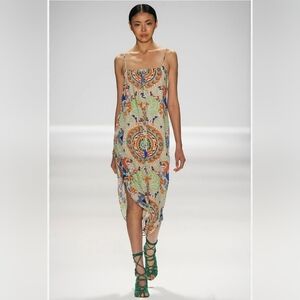 Mara Hoffman Jungle Trip Easy Cami Midi, VGUC, Size L